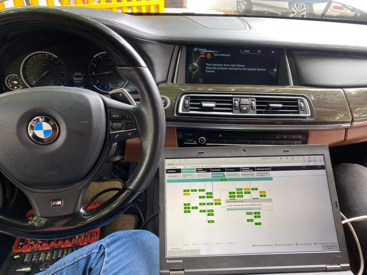 SỬA CHỮA HỘP ĐIỀU KHIỂN ĐÈN XE BMW SERVICES