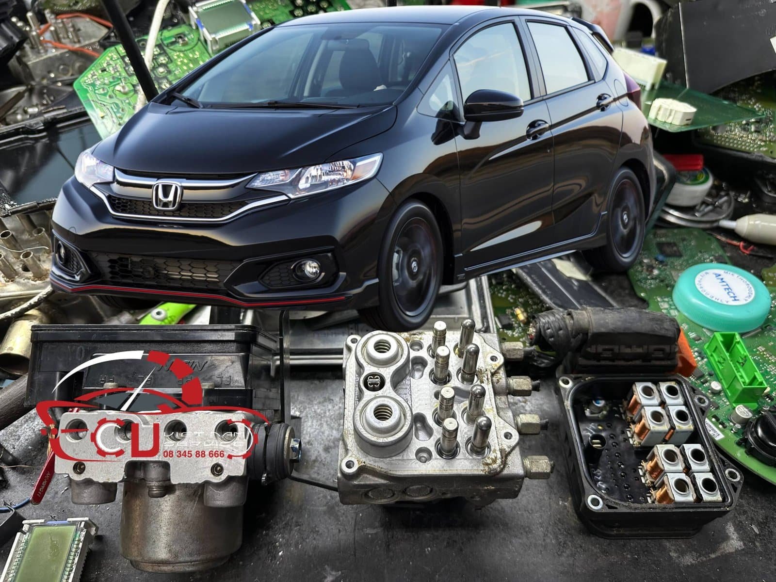 Garage VES - Chuyên Sửa Chữa Hệ Thống Phanh ABS Của Xe Honda Fit