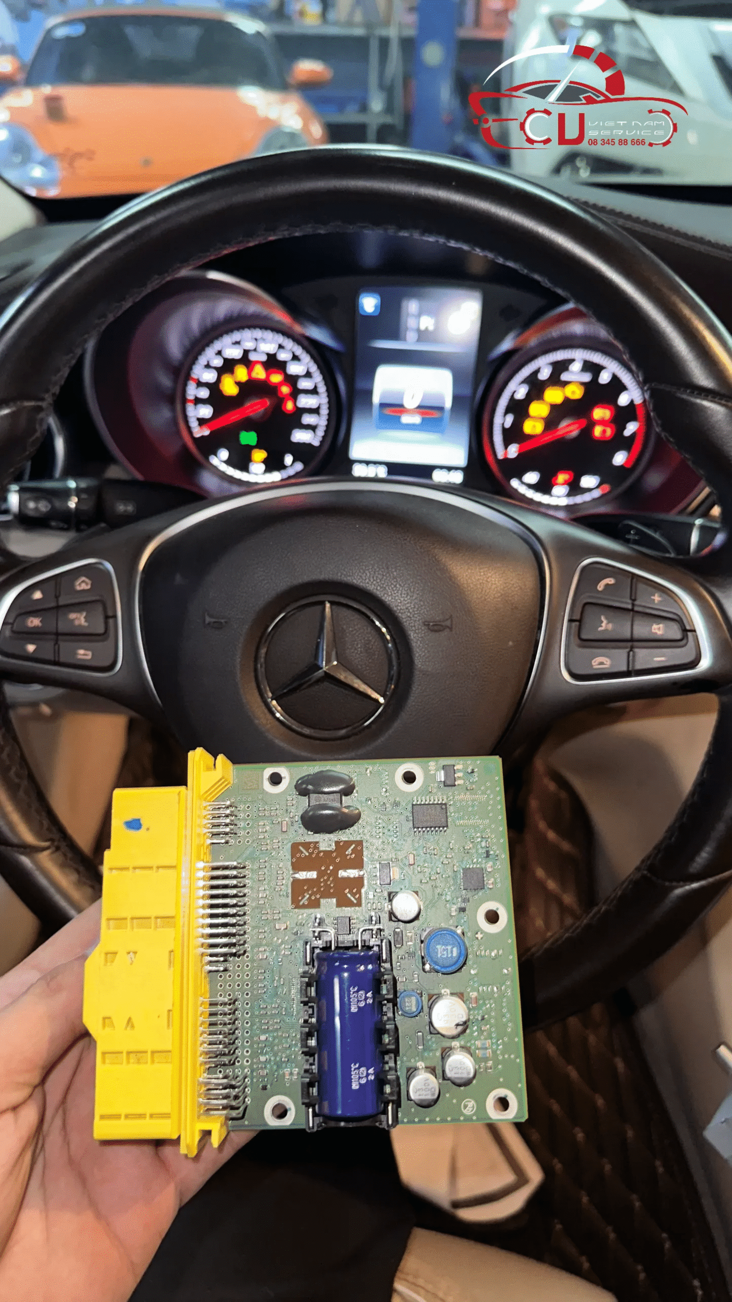 SỬA CHỮA HỘP ECU ECM PCM ĐIỀU KHIỂN ĐỘNG CƠ XE MERCEDES