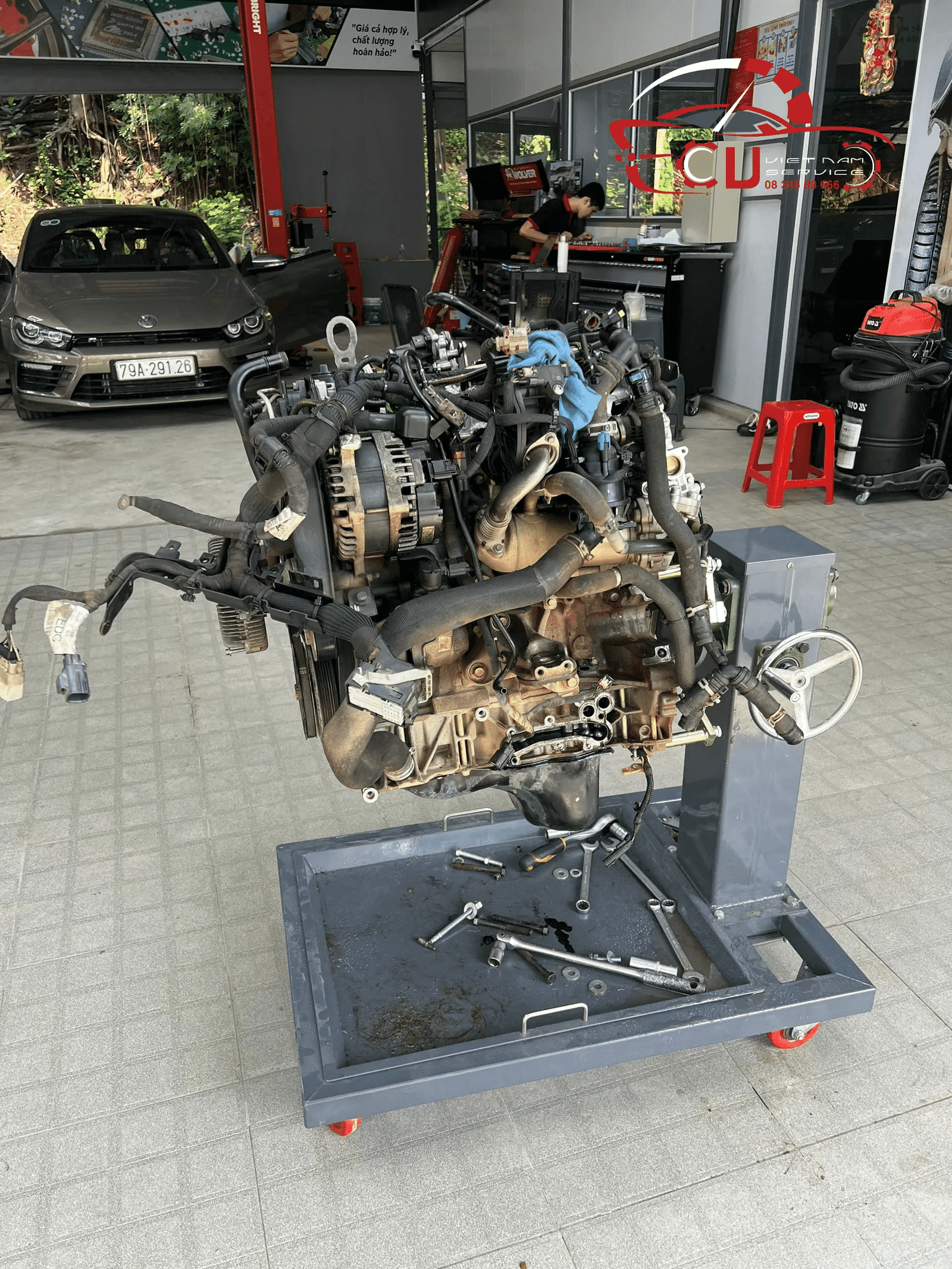 ĐẠI TU ĐỘNG CƠ FORD RANGER RAPTOR