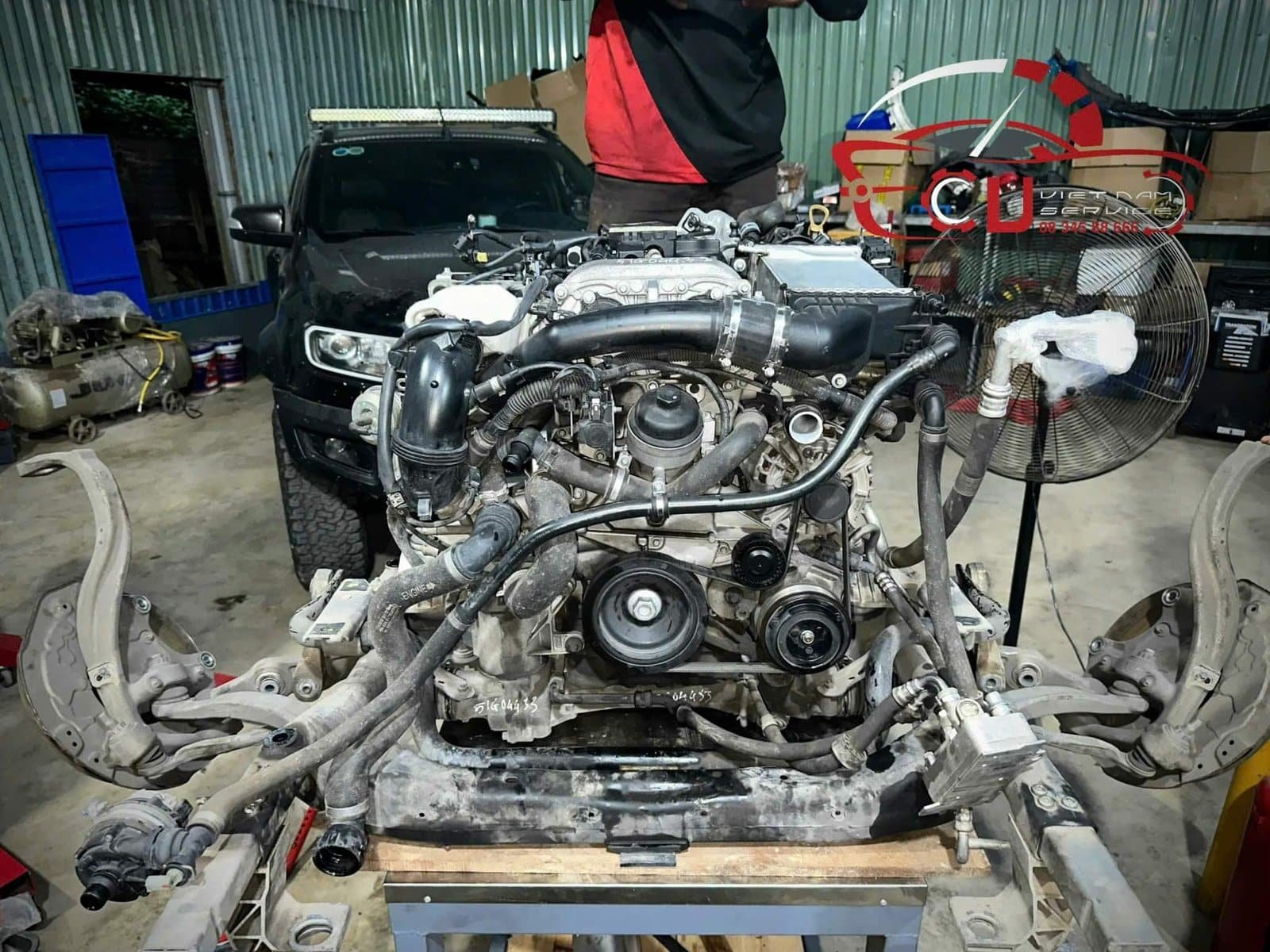 ĐẠI TU ĐỘNG CƠ M274 MERCEDES BENZ W205