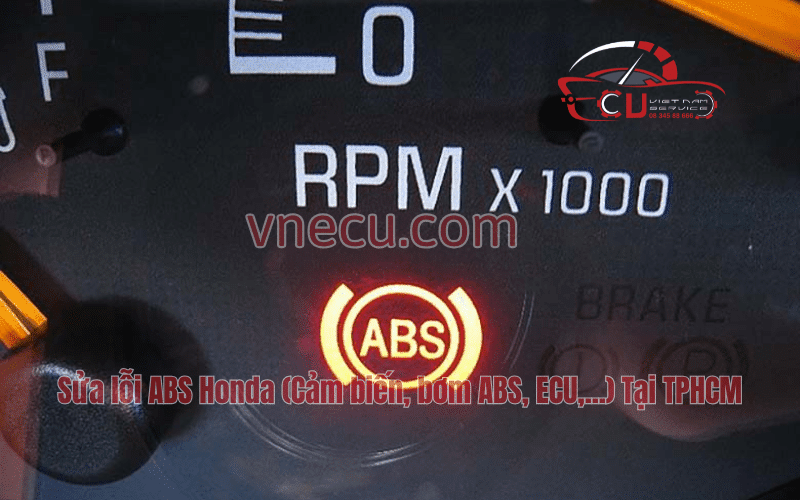 Sửa lỗi ABS Honda (Cảm biến, bơm ABS, ECU,...) Tại TPHCM của VES Workshop