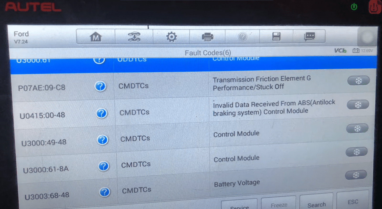 SỬA LỖI U3000 THƯỚC LÁI ĐIỆN FORD FIESTA 2007-2013 VN MASTER STEERING