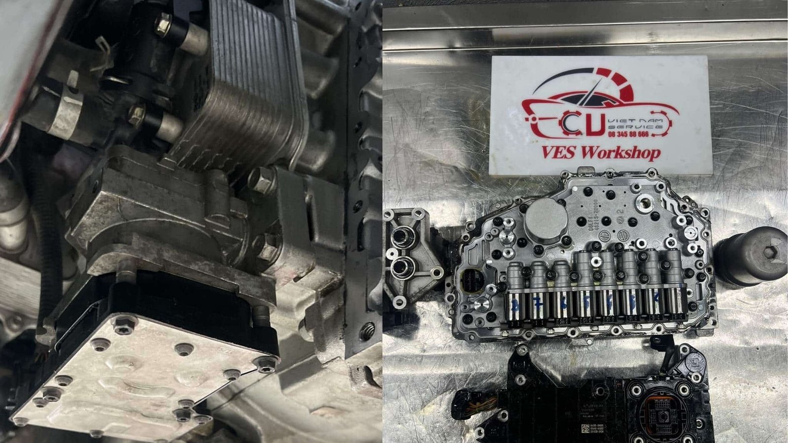 SỬA LỖI HỘP SỐ D8LF1 KIA SORENTO MẤT SỐ TIẾN-LÙI-GIẬT SỐ TẠI VES WORKSHOP