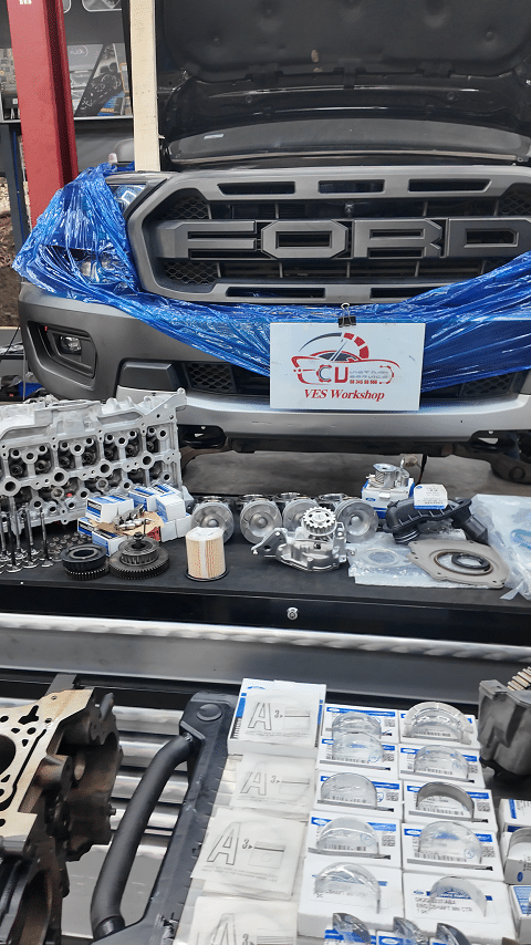 ĐẠI TU ĐỘNG CƠ FORD RANGER 2.0 BI-TURBO