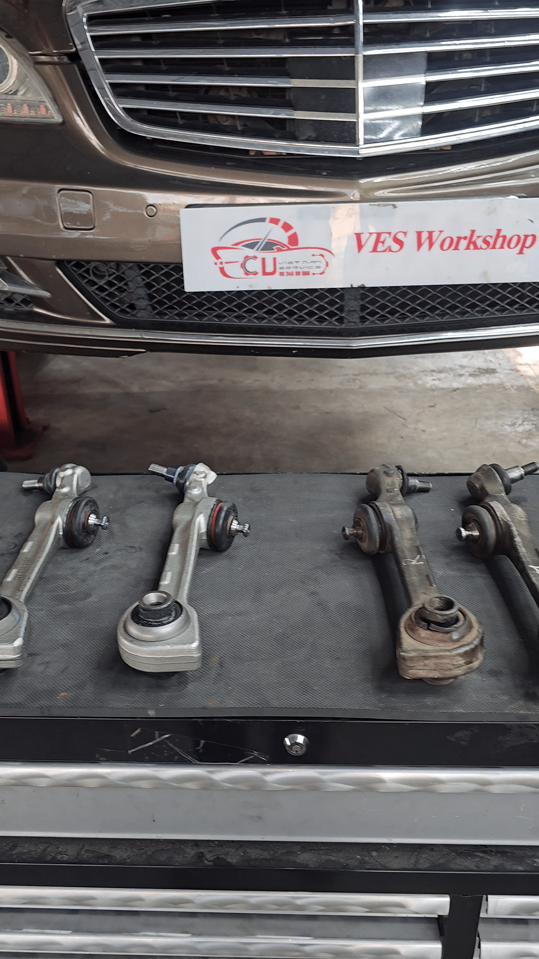 THAY THẾ HỆ THỐNG CÀNG Y CHO XE MERCEDES-BENZ