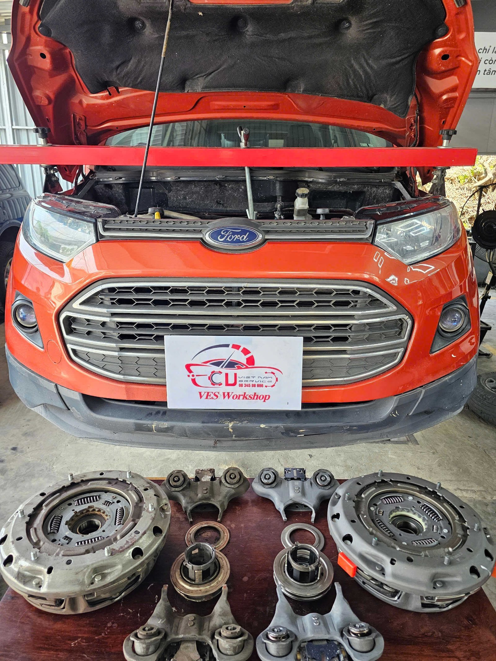 ĐẠI TU HỘP SỐ FORD ECOSPORT CHUYÊN NGHIỆP TẠI VES WORKSHOP