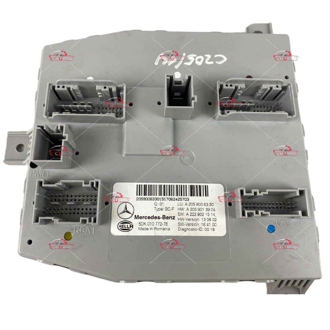 SAM MODULE ECU CONTROL UNIT MERCEDES-BENZ C-CLASS (W205) 1 SAM MODULE ECU CONTROL UNIT MERCEDES-BENZ C-CLASS (W205)