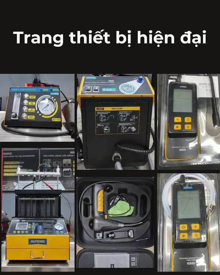 các trang thiết bị hiện đại tại ves workshop các trang thiết bị hiện đại tại ves workshop