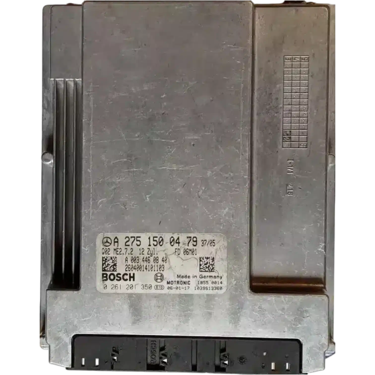 MÔ-ĐUN ĐIỀU KHIỂN ĐỘNG CƠ MERCEDES-BENZ MÃ PHỤNG TÙNG ECU ECM A 275 150 04 79 ECU ECM MERCEDES-BENZ A 275 150 04 79 , A2751500479 0 261 201 350 , 0261201350 MÔ-ĐUN ĐIỀU KHIỂN ĐỘNG CƠ MERCEDES-BENZ
MÃ PHỤNG TÙNG ECU ECM
A 275 150 04 79
ECU ECM MERCEDES-BENZ
A 275 150 04 79 , A2751500479
0 261 201 350 , 0261201350