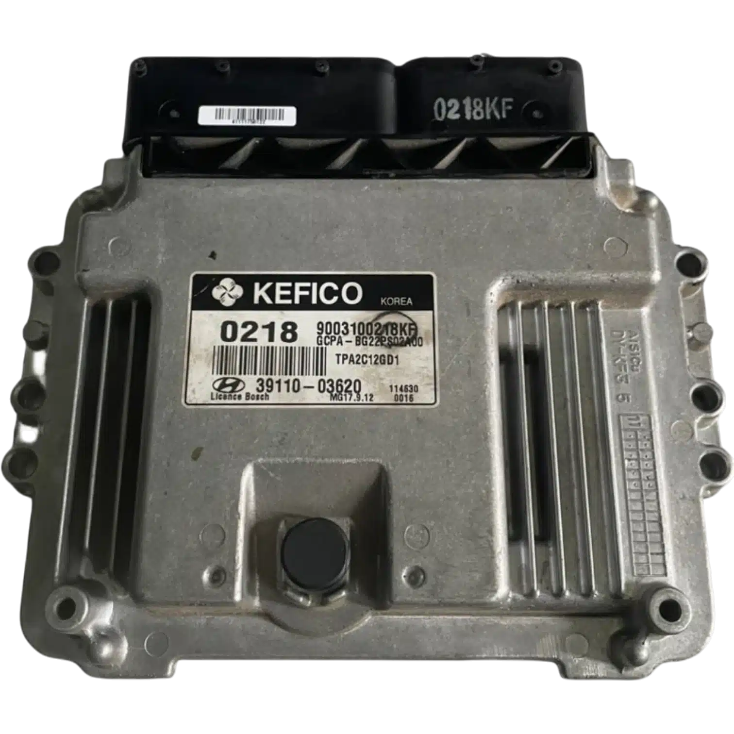 HỘP ĐIỀU KHIỂN ĐỘNG CƠ Ô TÔ ECU ECM HYUNDAI/KIA Mã phụ tùng ECU ECM 39110-03620 ECU KEFICO HYUNDAI/KIA 39110-03620 , 3911003620 9003100218KF MEG17.9.12 HỘP ĐIỀU KHIỂN ĐỘNG CƠ Ô TÔ ECU ECM HYUNDAI/KIA
Mã phụ tùng ECU ECM
39110-03620
ECU KEFICO HYUNDAI/KIA
39110-03620 , 3911003620
9003100218KF
MEG17.9.12