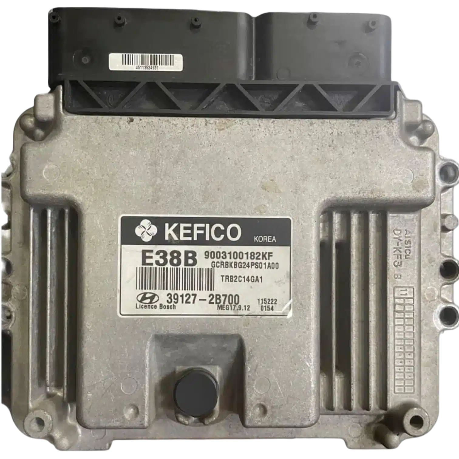 HỘP ĐIỀU KHIỂN ĐỘNG CƠ Ô TÔ ECU ECM KIA/HYUNDAI Mã phụ tùng ECU ECM 39127-2B700 ECU KEFICO KIA/HYUNDAI 39127-2B700 , 391272B700 9003100182KF MEG17.9.12 HỘP ĐIỀU KHIỂN ĐỘNG CƠ Ô TÔ ECU ECM KIA/HYUNDAI
Mã phụ tùng ECU ECM
39127-2B700
ECU KEFICO KIA/HYUNDAI
39127-2B700 , 391272B700
9003100182KF
MEG17.9.12
