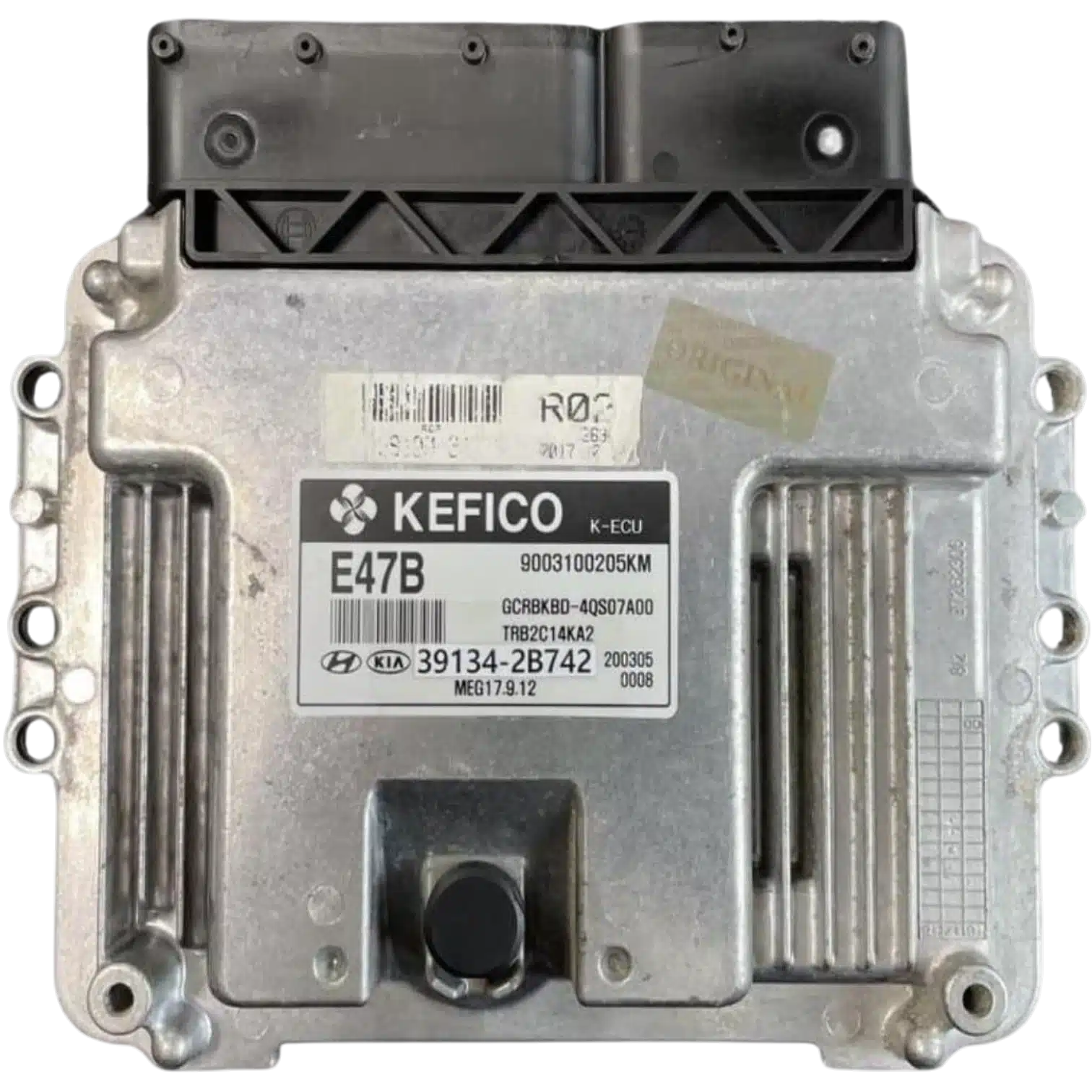 HỘP ĐIỀU KHIỂN ĐỘNG CƠ Ô TÔ ECU ECM KIA/HYUNDAI Mã phụ tùng ECU ECM 39134-2B742 ECU KEFICO KIA/HYUNDAI 39134-2B742 , 391342B742 9003100567 ME 17.9.12 HỘP ĐIỀU KHIỂN ĐỘNG CƠ Ô TÔ ECU ECM KIA/HYUNDAI
Mã phụ tùng ECU ECM
39134-2B742
ECU KEFICO KIA/HYUNDAI
39134-2B742 , 391342B742
9003100567
ME 17.9.12