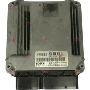 HỘP ĐIỀU KHIỂN ĐỘNG CƠ ECU ECM AUDI A4 TFSI Mã phụ tùng ECU ECM: 8E1 910 018 E Bosch ECU ECM AUDI A4 TFSI 8E1910018E , 8E1 910 018 E  0261S01037 , 0 261 S01 037 MED7.1.1