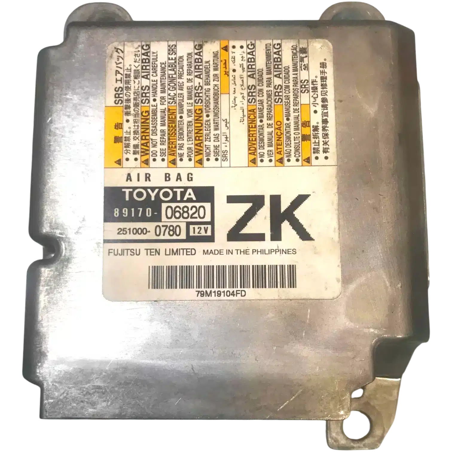 HỘP ĐIỀU KHIỂN TÚI KHÍ Ô TÔ SRS TOYOTA CAMRY HYBRID 2.5L 1 HỘP ĐIỀU KHIỂN TÚI KHÍ Ô TÔ SRS TOYOTA CAMRY HYBRID 2.5L