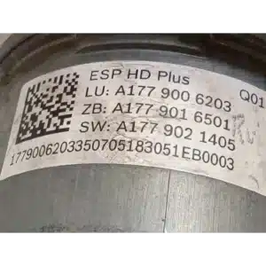 ABS MERCEDES-BENZ A-CLASS W177-A250 MÃ PHỤNG TÙNG HỘP ABS  A 177 900 62 03 ABS MERCEDES-BENZ A 177 900 62 03 , A1779006203