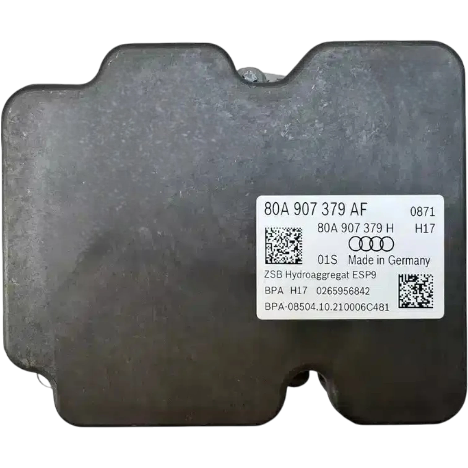 ABS AUDI Q5 2021-2023 80A907379AF MÃ PHỤNG TÙNG HỘP ABS 80A 907 379 AF ABS AUDI 80A 907 379 AF , 80A907379AF ABS AUDI Q5 2021-2023 80A907379AF
MÃ PHỤNG TÙNG HỘP ABS
80A 907 379 AF
ABS AUDI
80A 907 379 AF , 80A907379AF